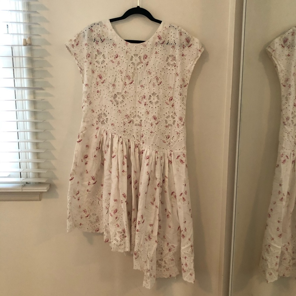 Sea floral sundress